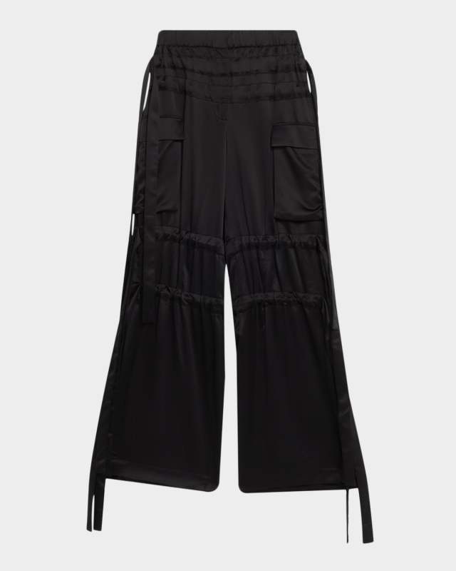 Odin Satin Tie Trousers